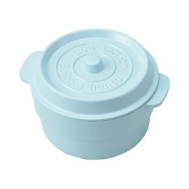 Takenaka T-86378 Bento Box, Mermaid Blue, 8.5 fl oz (250 ml), Coco Pot, Mini, Mermaid Blue, 8.5 fl oz (250 ml)