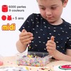 Hama Midi Size Beads, Plastic, Multi-Colour, Diameter 5 mm