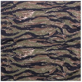 Rothco Large Camo Bandana 27 x 27 Inch - Tiger Stripe Camo