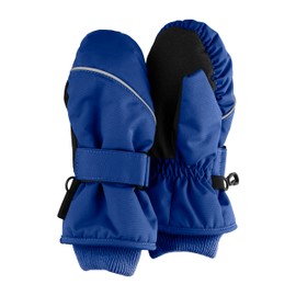 Sterntaler Mittens made of functional material with thumb, unisex, baby and children's gloves, lined with warm cotton fleece, cobalt blue