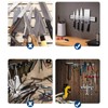 Magnetic Tool Holder 2 Sided Heavy Duty Kitchen Knives Storage