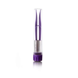 Vacu Vin Cocktail Muddler with Jigger / Measuring Cup and Tongs - Purple