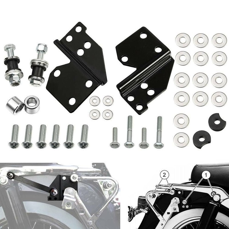 OUMURS Front Docking Hardware Kit For Harley Touring 1997-2008,Detachable Docking