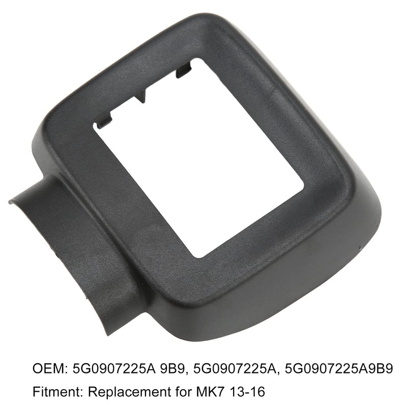Lower Grille Radar Sensor Trim Black ABS Radar Sensor Lower