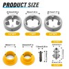 MEANLIN PVC Thread Maker Tool Set for Electric Drill, NPT