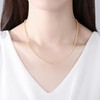 Necklace for Women Cubic Zirconia Necklace Gold Silver Thin Diamond