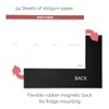 Magnetic Innovations Weekly Planner Notepad, Magnetic Backing for Fridge Mounting,