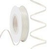Rilisili Ivory Satin Ribbon 1/8 Inch 50 Yards Double Faced