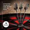 Viper Black Magic Soft Tip Darts, Medium Knurling, 18 Grams
