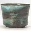 信楽焼 in to a (Wooden Box) Specialties Cup 碧水 3