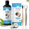 Fresh Dent Coconut Pulling Oil 200ml | Natural Teeth Whitening