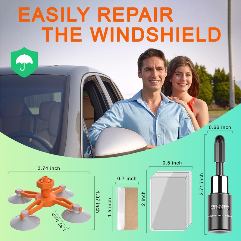 ONE NiCE Cracked Car Windshield Repair Kit