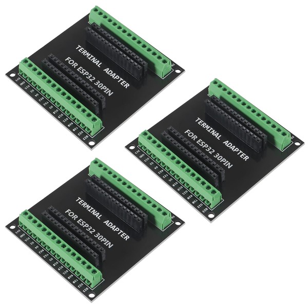 3Pcs ESP32 Expansion Board 30Pin GPIO Breakout Board 1 into