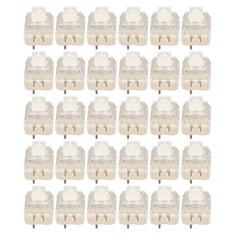 30pcs Mechanical Keyboard Switches Waterproof Backlight DIY Keyboard Switch for