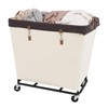StorageWorks 320L Laundry Basket with Wheels, Extra Large Rolling Hampers