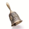 Brass Hand Bell, Traditional Call Bell For Wedding Party, Hand-played
