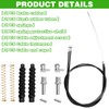 14Pcs Brake Cable Parts for Walkers Replace, Drive Rollator Replacement