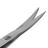 Left-Handed Nail Scissors – Curved Blade – Stainless Steel – Length: 9.5 cm