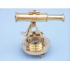 Hampton Nautical Solid Brass Alidade Compass, 7", Brass