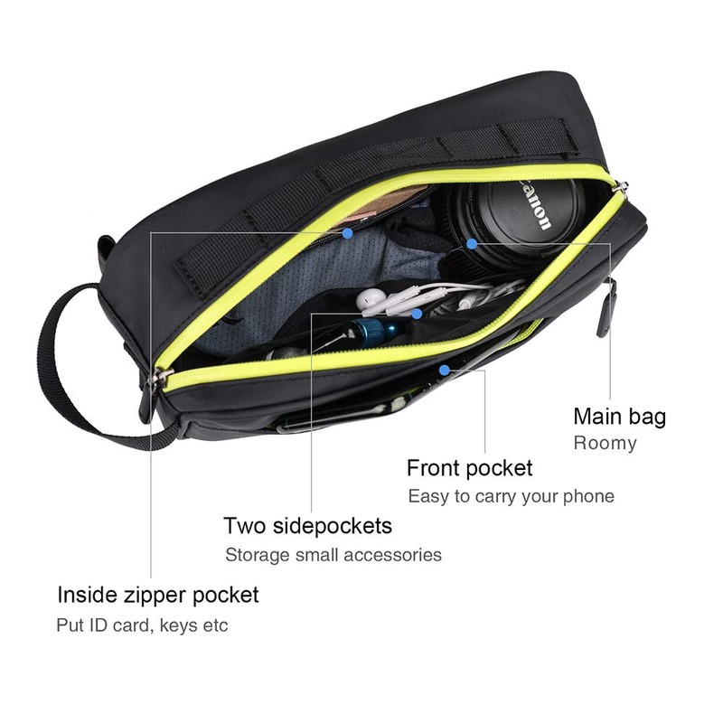 Rhinowalk Bicycle Front Bag, Handlebar Bag Waterproof Multi-functional Front Bag
