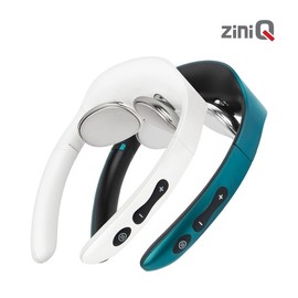 Genie Q GeniQ ZQ-300MB Portable Foldable Low-Frequency 15-Level Neck Massager Neck Massager - ZQ-300MB(White) / 지니큐 ZQ-300MB 휴대용 접이식 저주파 15단계 목마사지기 목안마기 - ZQ-300MB(화이트)