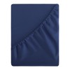 Aisbo King Size Fitted Sheet Navy Blue - Extra Deep