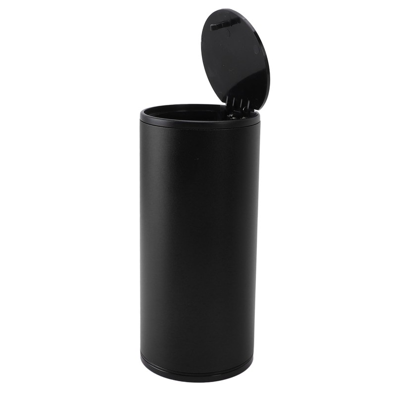 Car Ashtray with Push Type Lid Aluminum Alloy Multifunction Mini