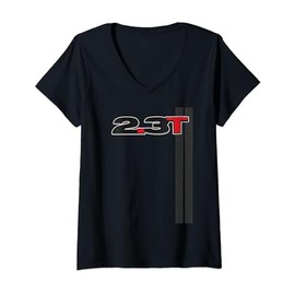 Womens DOHC 4-cyl engine CAR 2.3L mk3 usa V-Neck T-Shirt