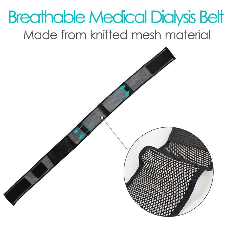 PD Belt Mesh Breathable Peritoneal Dialysis Catheter Accessories Supplies Cath