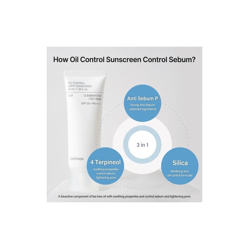 celimax [celimax]*renewal* Oil Control Light Sunscreen 40ml