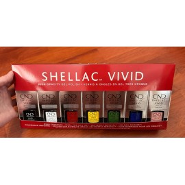 CND Shellac™ VIVID Collection Summer 2025 - Full set 7 colors