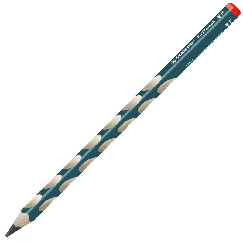 Ergonomic Graphite Pencil - STABILO EASYgraph - 8 x Left-Handed