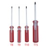 8-Piece Magnetic Torx Screwdrivers Set, Antrader T8、T9、T10、T15 Torx 3mm Security
