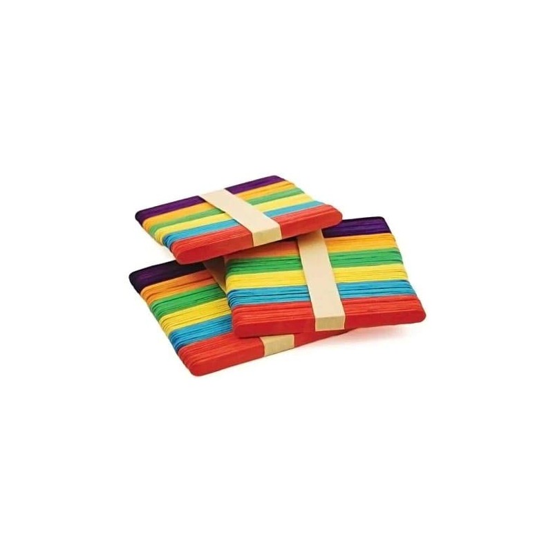 E Shopping Natural Ice Cream Popsicle Sticks for School Projects