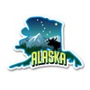Squiddy Alaska - Vinyl Sticker Decal for Phone, Laptop, Water Bottle (3" Wide)