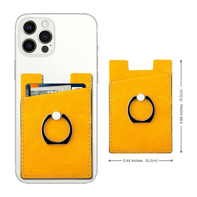Phone Card Holder with Phone Ring, Ring Wallets Combine a
