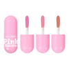 KISSIO Lip Gloss Set,3 PCS Moisturizing and Pigmented Lip Glaze,Liquid