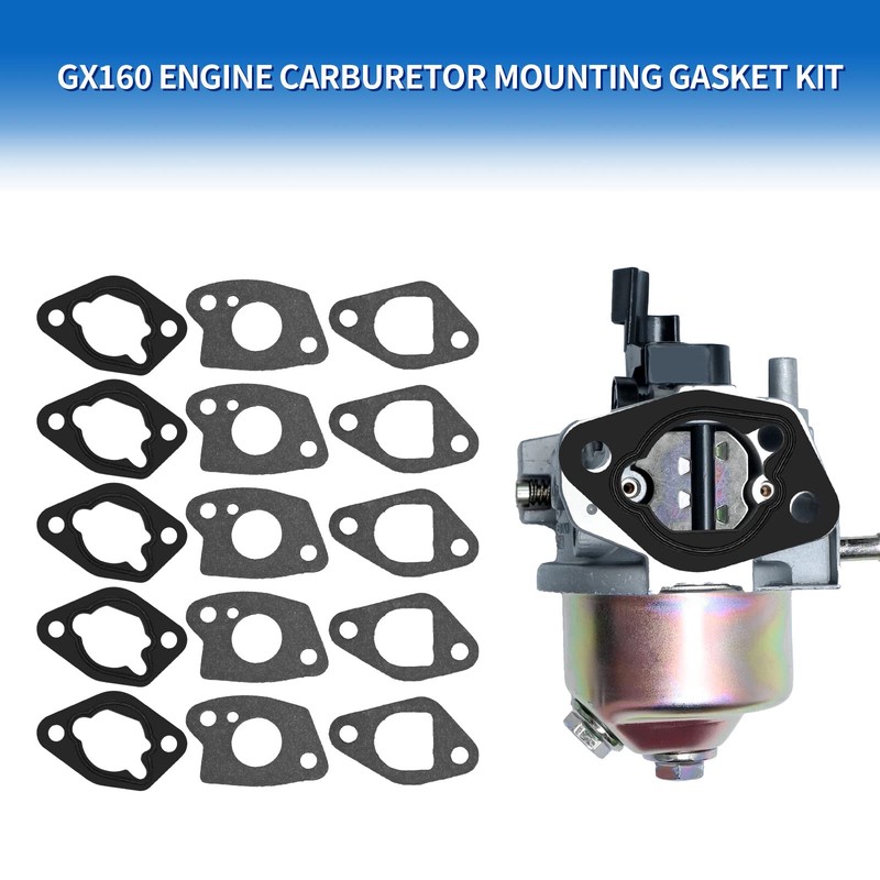 EATAKWARD 5 Sets of GX160 Engine Carburetor Mounting Gasket Kit