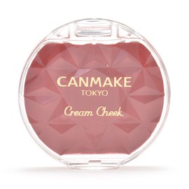 Canmake M01 Cream Cheek (Matte Type), Apple Compote, 0.1 oz (3.8 g), Raw Cheek, Smooth, Waterproof