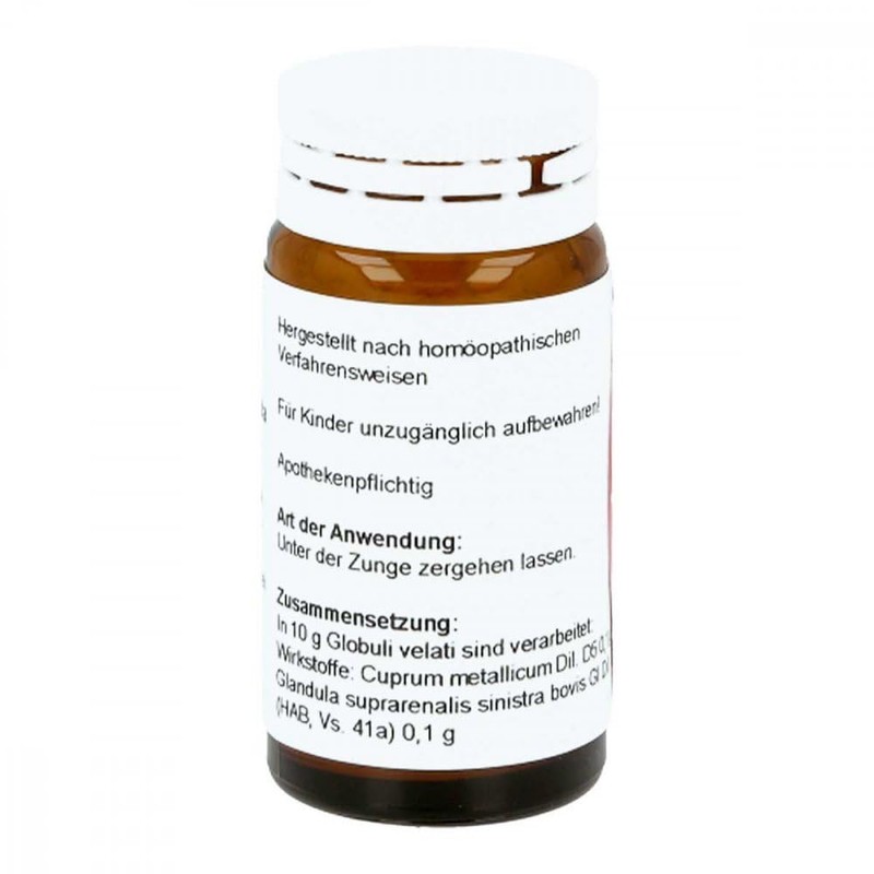 Glandula Suprarenales Sinistra Cum Cupro Globules 20 g