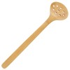 Bamboo Serving/Cooking Utensils - B6 - Wide Self Draining Spoon
