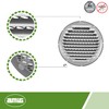 Amig - Round Aluminium Grille with Mosquito Net - Ventilation