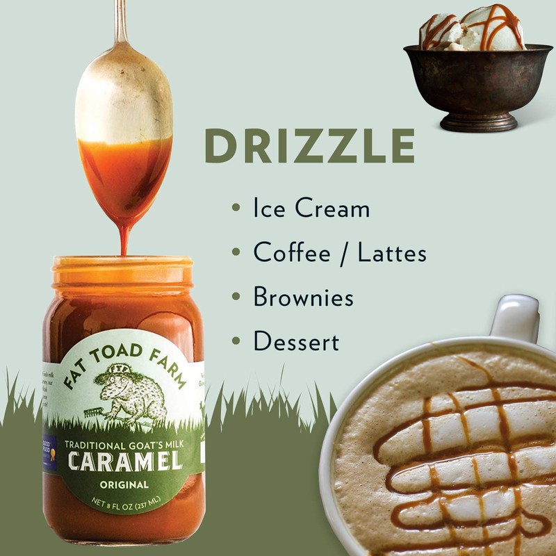 Fat Toad Farm salsa de caramelo de leche de cabra