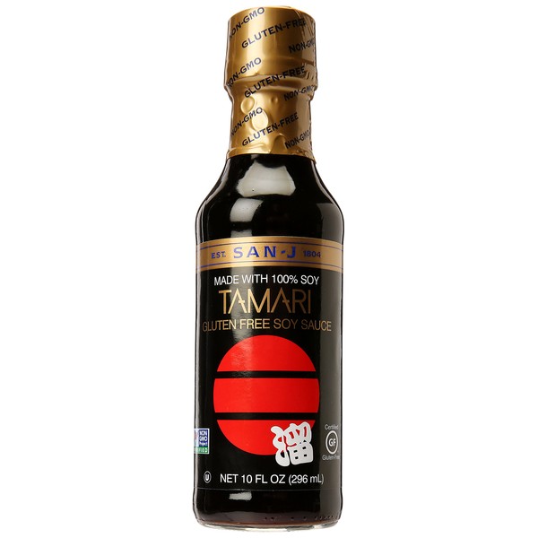 San-J Tamari Premium Soy Sauce, 10 oz