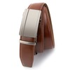 PlusZis 28"-60 "Men's Leather Ratchet Dress Belt Big And Tall