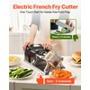 VEVOR Commercial French Fry Cutter, Stainless Steel Vegetable Fruit Chopper