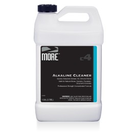 MORE Alkaline Heavy Duty Cleaner & Degreaser for Cleaning, Oil Removing and Restoring Natural Stone, Tile, Grout, Concrete, Kitchen Appliances, Stovetops and Grills - Gallon - 128 oz