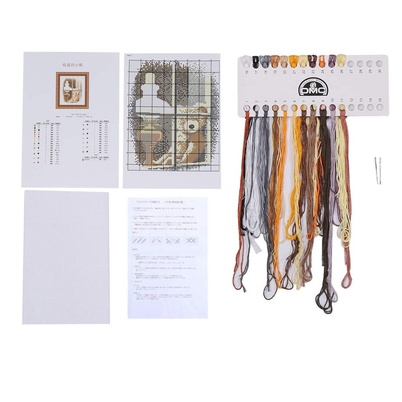 並木トレーディング(Namiki Trading) これ素敵っ クロスステッチ 刺繍キット テディベア L302