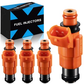 YZHIDIANF CDH210 Fuel Injectors Fit For:-Chevy Tracker 99-03 2.0L For Mitsubishi Eclipse 00-05 3.0L For:-Yamaha Outboard 00-15 115HP For:-Suzuki Vitara 99-03 For:-Chrysler Sebring 01-05 Mirage (4 Pcs)