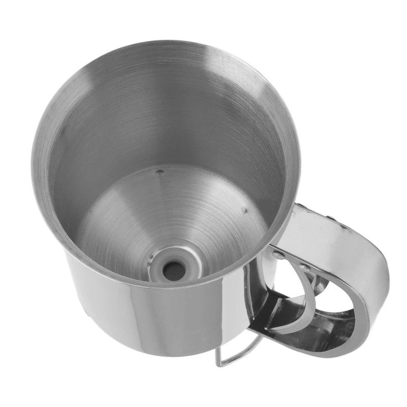 Pancake Batter Dispenser with Funnel, 1000ml, Stainless Steel, for Baking